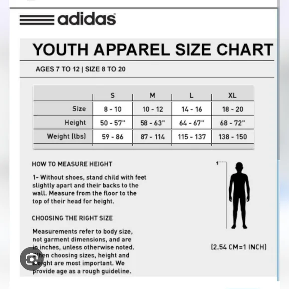 Adidas Youth Shorts - Picture 8 of 8